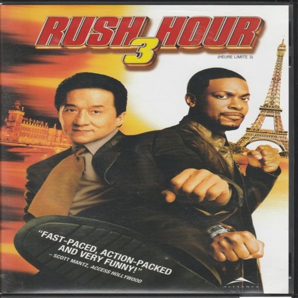 Rush Hour 3 - 2007 Action Comedy - Wide Screen & Full Screen DVD Version - Picture 1 of 2